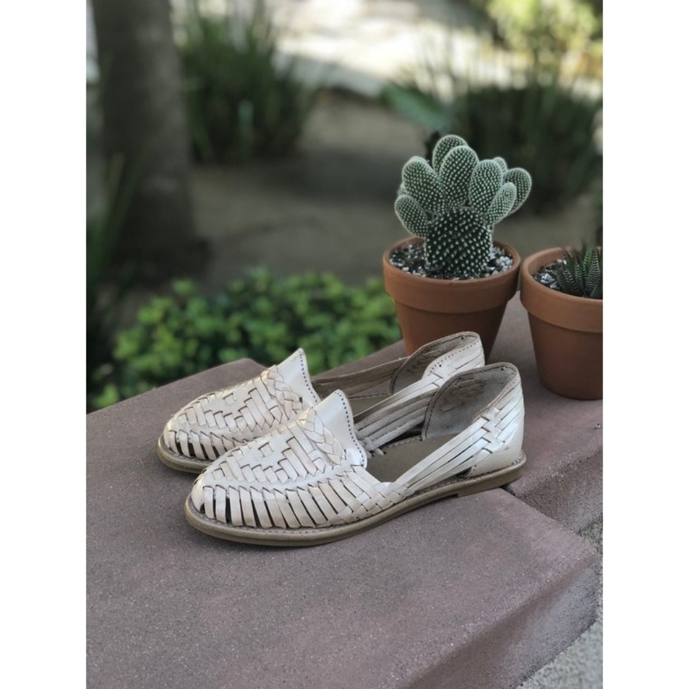 Women's Leather Huarache Sandals